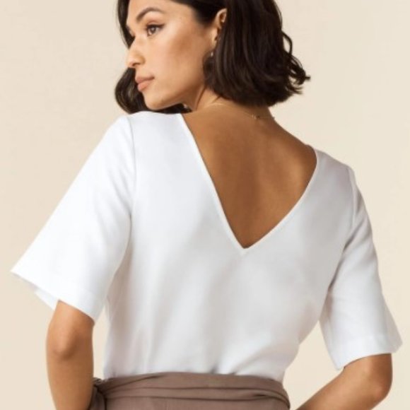 VETTA White Blouse - Picture 2 of 8